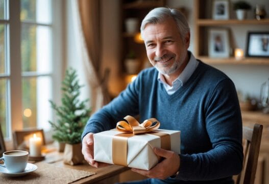 Professionelt billede af gaver til svigerfar uden tekst, klar til brug på forsiden af gaver-til-svigerfar.dk.